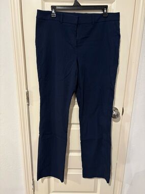 Style & Co. Navy Straight-Leg Dress Pants
